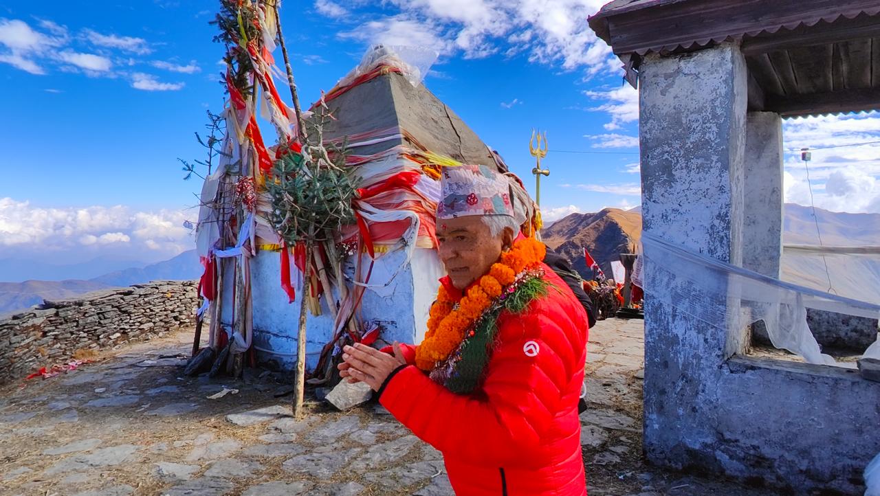 राष्ट्रपति पौडेलद्वारा बडीमालिका दर्शन [तस्बिरहरू]