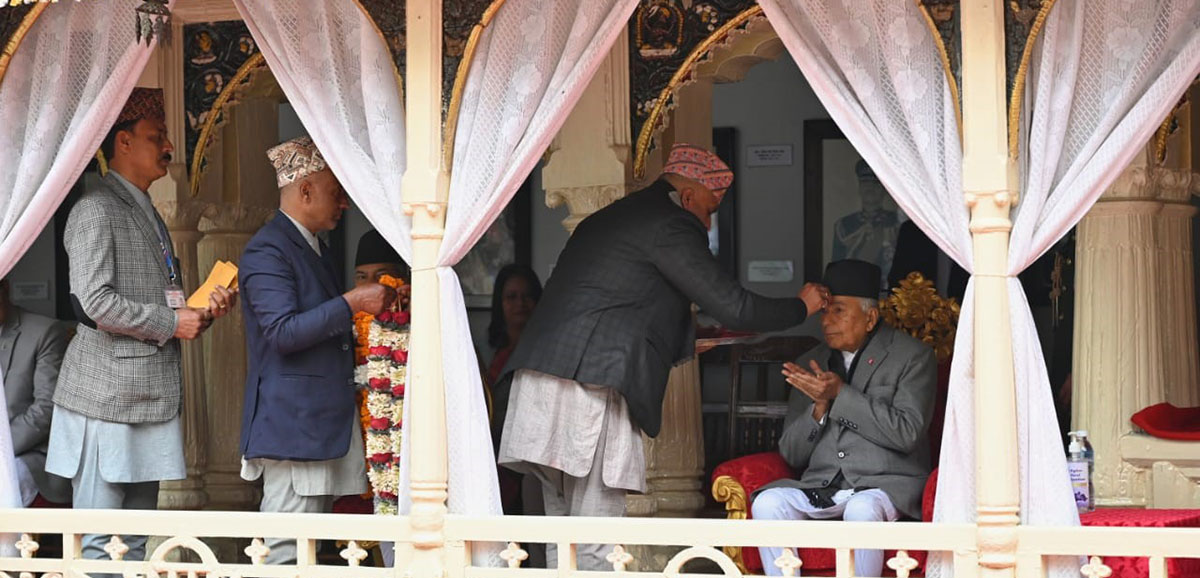 राष्ट्रपति पौडेलले गरे वसन्त श्रवण [तस्बिरहरू]