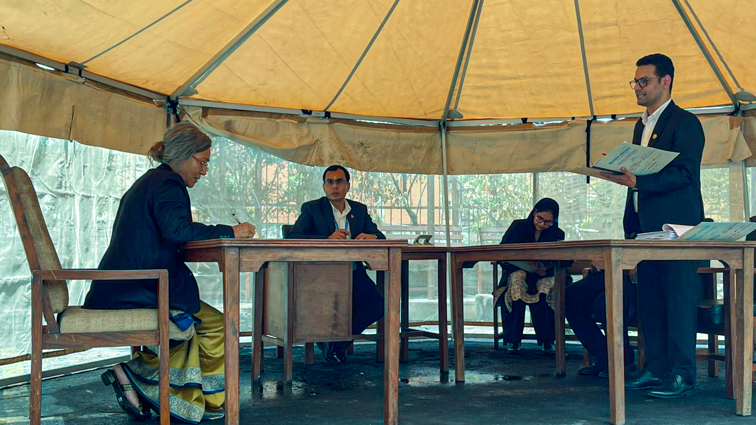 सर्वोच्चमा पालबाटै मुद्दाको सुनुवाई [फोटो फिचर]