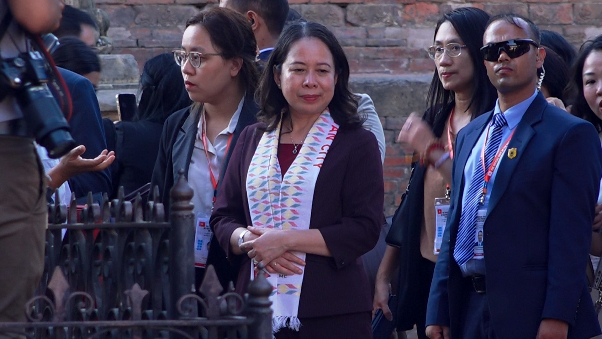 पाटन दरबारमा भियतनामकी उपराष्ट्रपति [तस्बिरहरू]