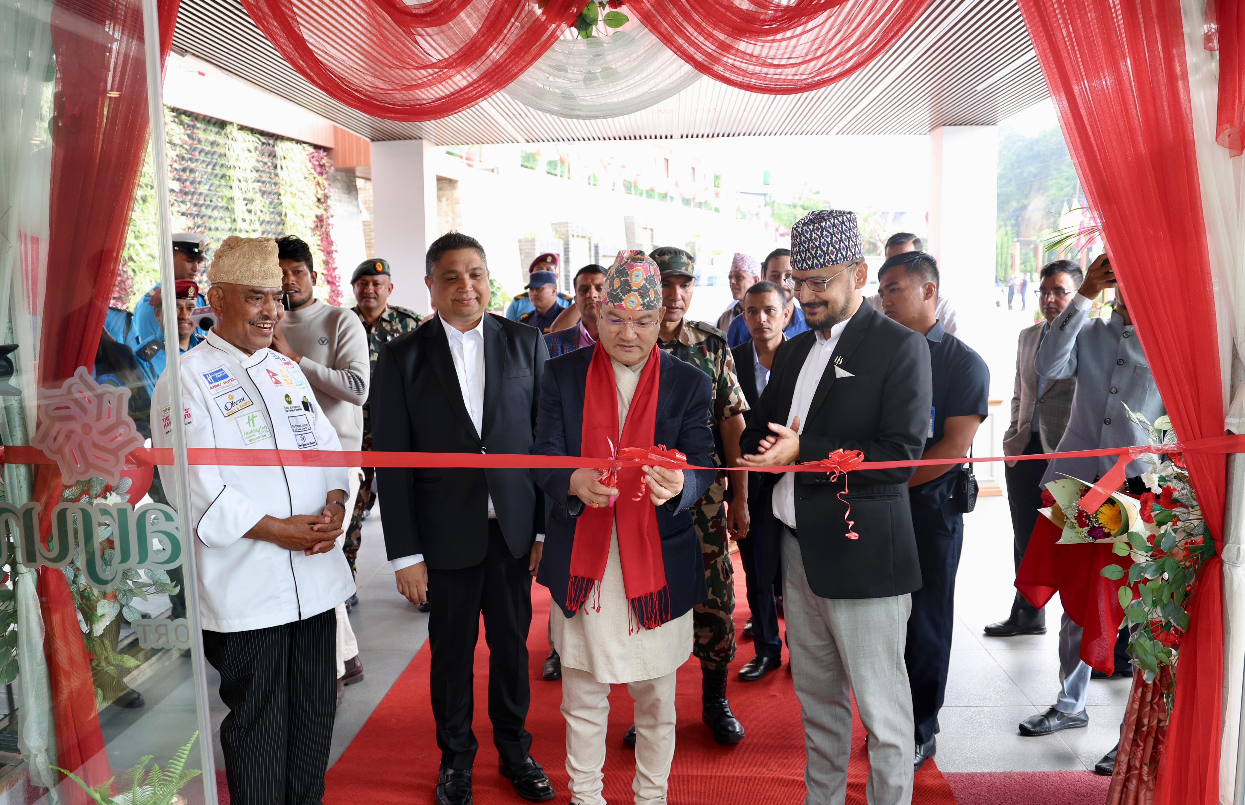 नागार्जुन रिसोर्टको उद्घाटन, पर्यटन प्रवर्द्धन योगदानको अपेक्षा