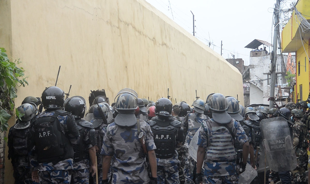 वीरगन्ज कारागारमा कैदी भाग्ने प्रयास, स्थिति नियन्त्रणमा 