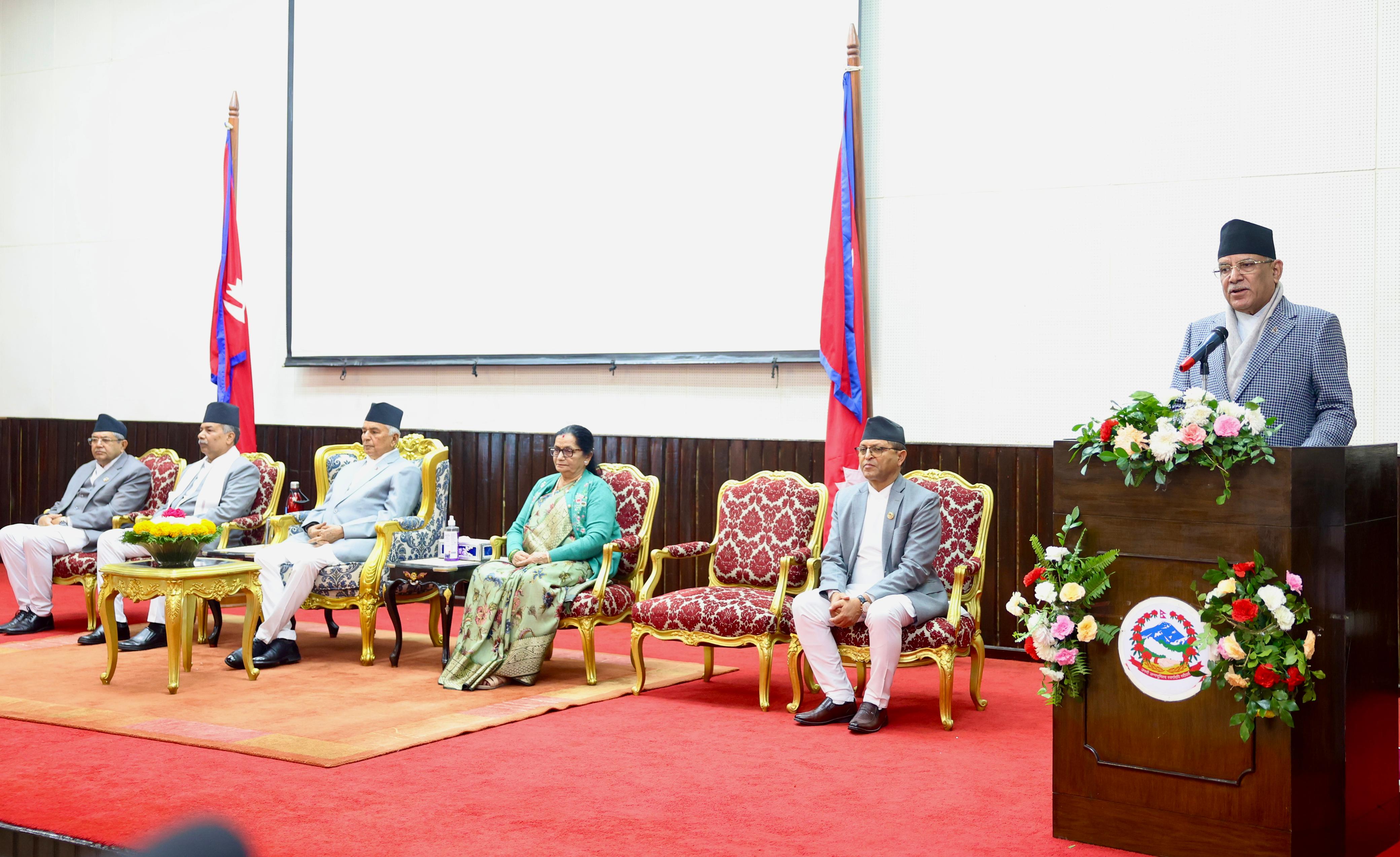 प्रविधिको विकासले सामाजिक र सांस्कृतिक मूल्य मान्यतामा चुनौती थपियाे : प्रधानमन्त्री
