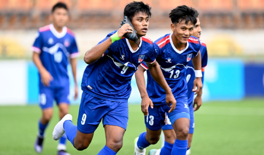 साफ यू–१७ च्याम्पियनसिपः सेमिफाइनलमा नेपाल भारतसँग भिड्दै 