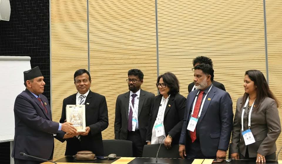 राष्ट्रिय सभा अध्यक्ष र विभिन्न देशका संसदीय प्रतिनिधि मण्डलबीच भेटवार्ता