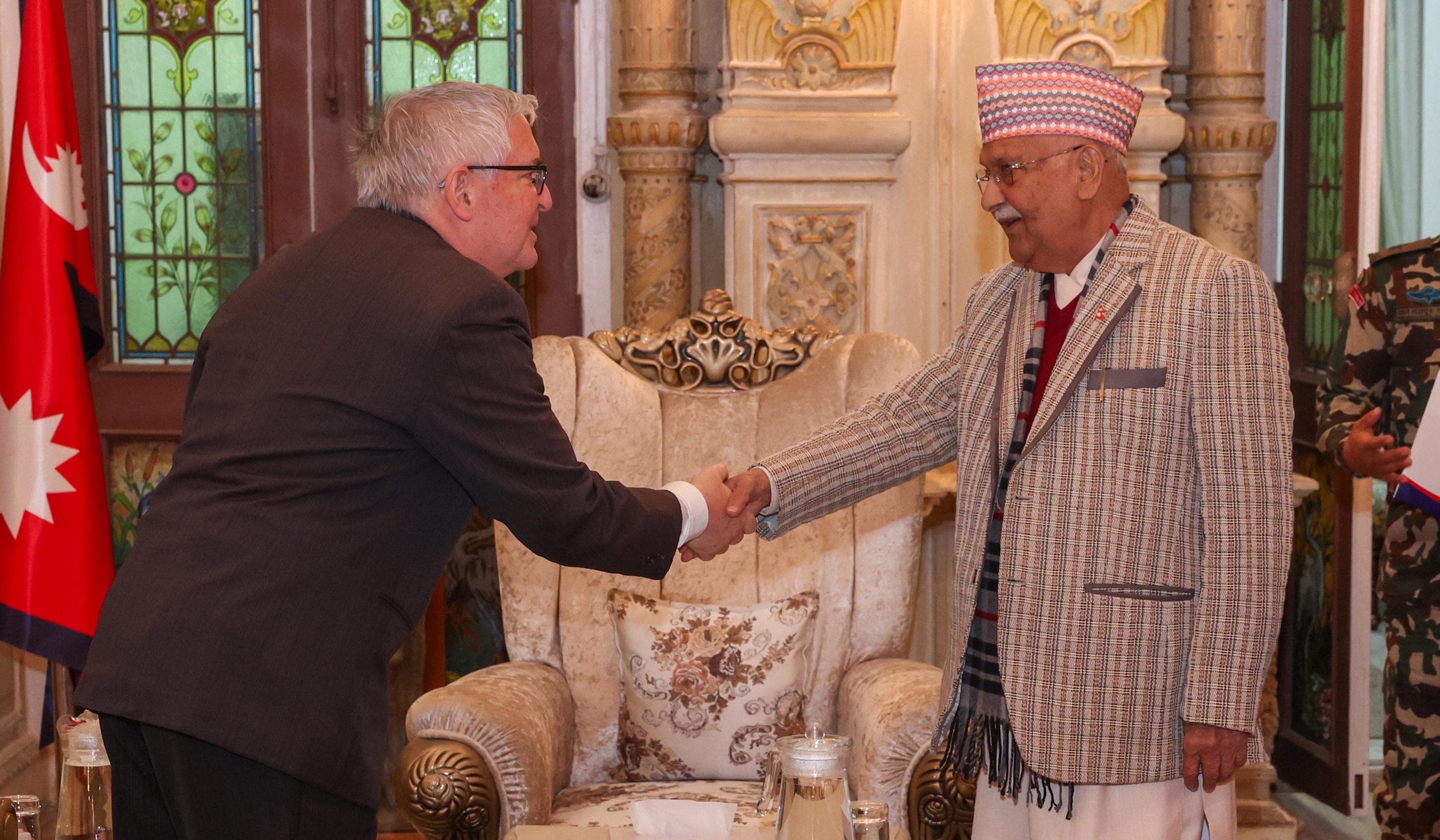 प्रधानमन्त्रीलाई इजरायली राजदूतले भेटे