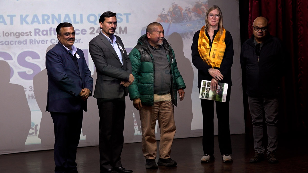 कर्णालीको पर्यटन प्रवद्र्धनका लागि अन्तर्राष्ट्रिय स्तरको जलयात्रा