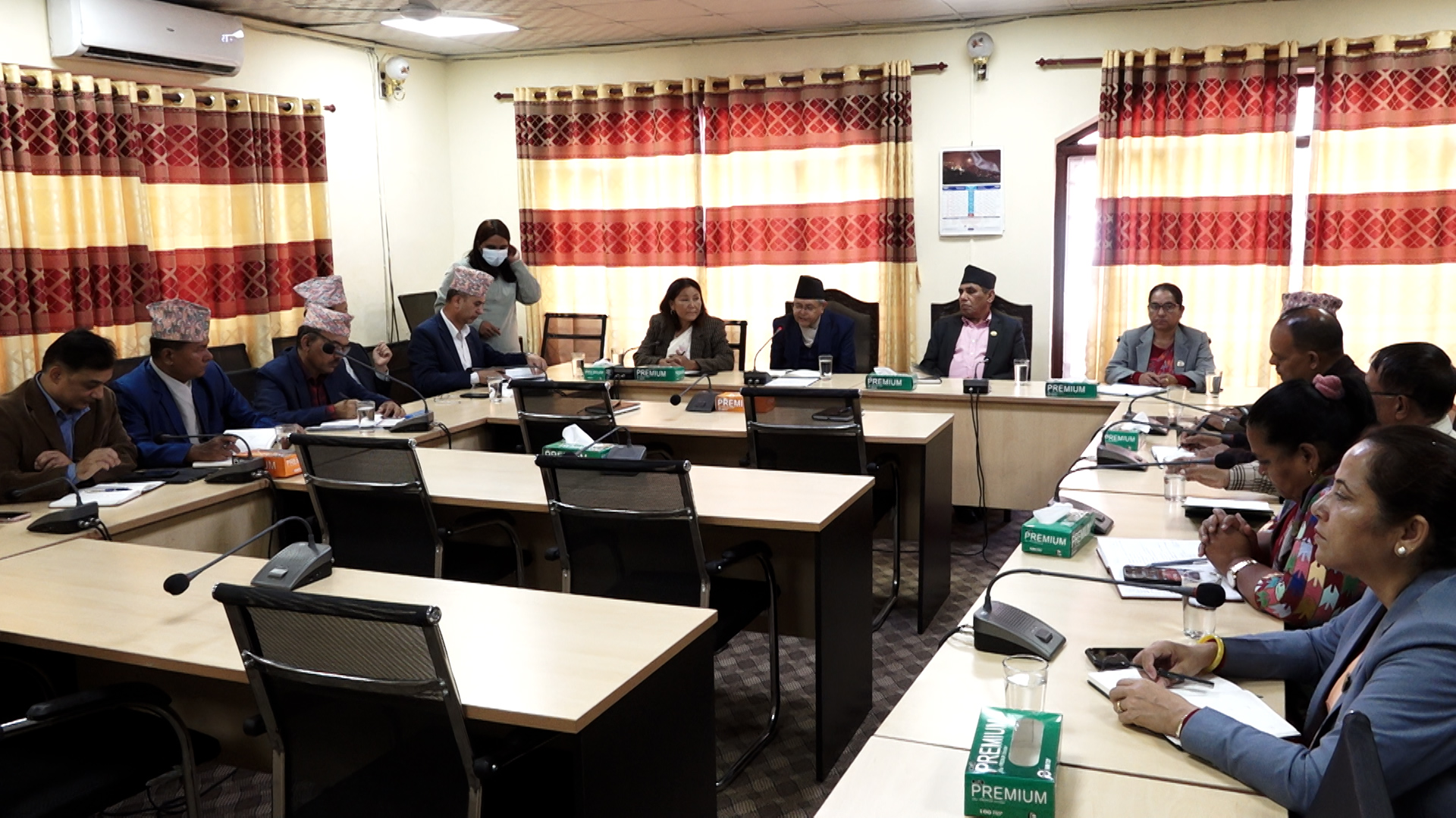 संघीय संसद र प्रदेश सभाका पदाधिकारीहरूको संयुक्त बैठक जारी 