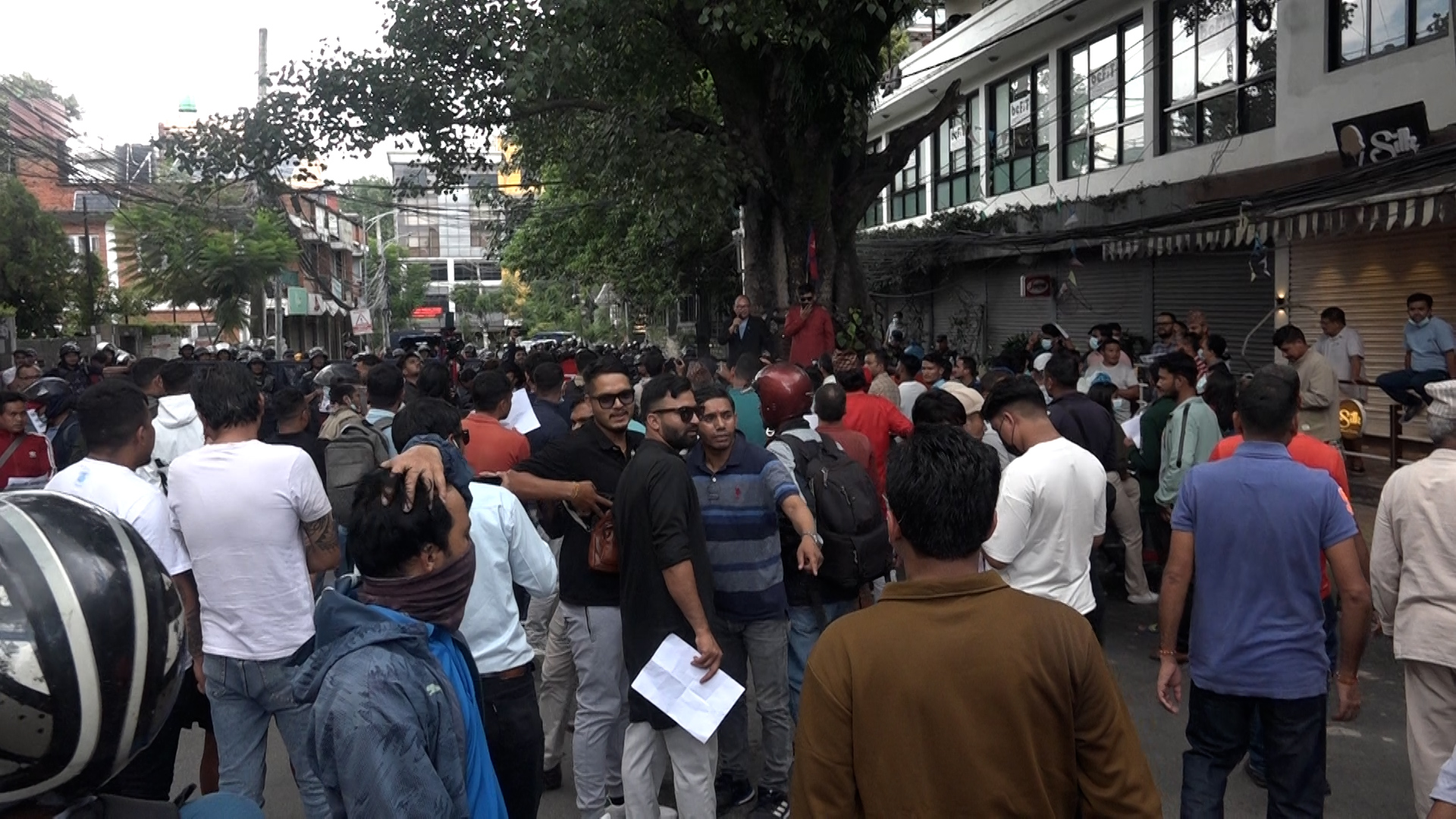 भ्रष्टाचारविरुद्ध वालुवाटारमा प्रदर्शन, हदम्याद अमान्य