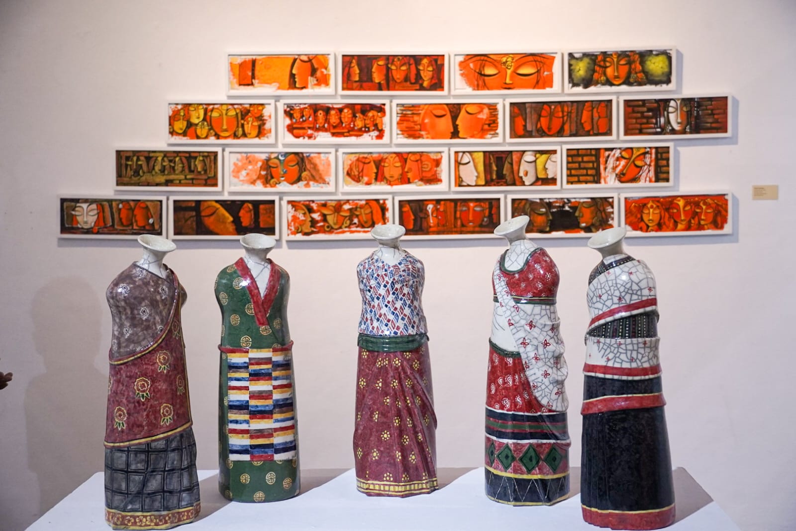 आर्ट काउन्सिलमा रुट्स एण्ड रिफ्लेक्सन्स प्रदर्शनी [तस्विरहरू]