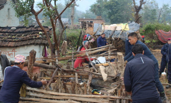 कञ्चनपुरका दुई पालिकामा १५० छाउगोठ भत्काइयो