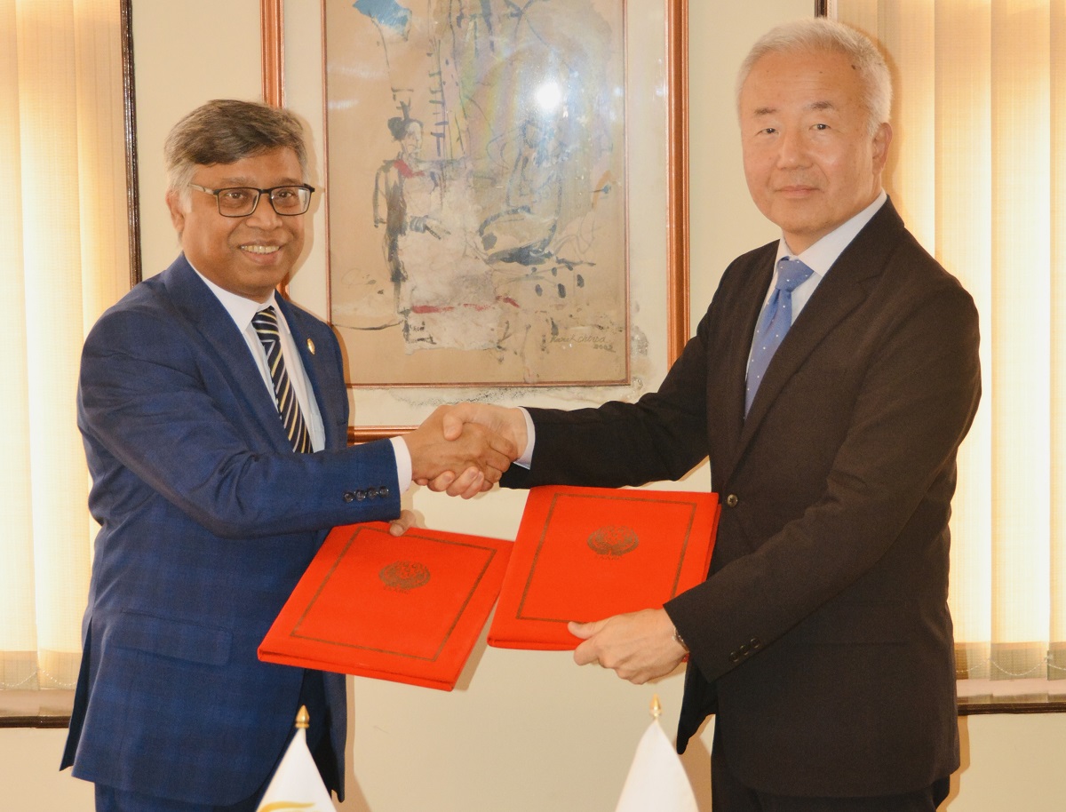 सार्क–जापान विशेष कोषसम्बन्धी समझदारीपत्रमा हस्ताक्षर