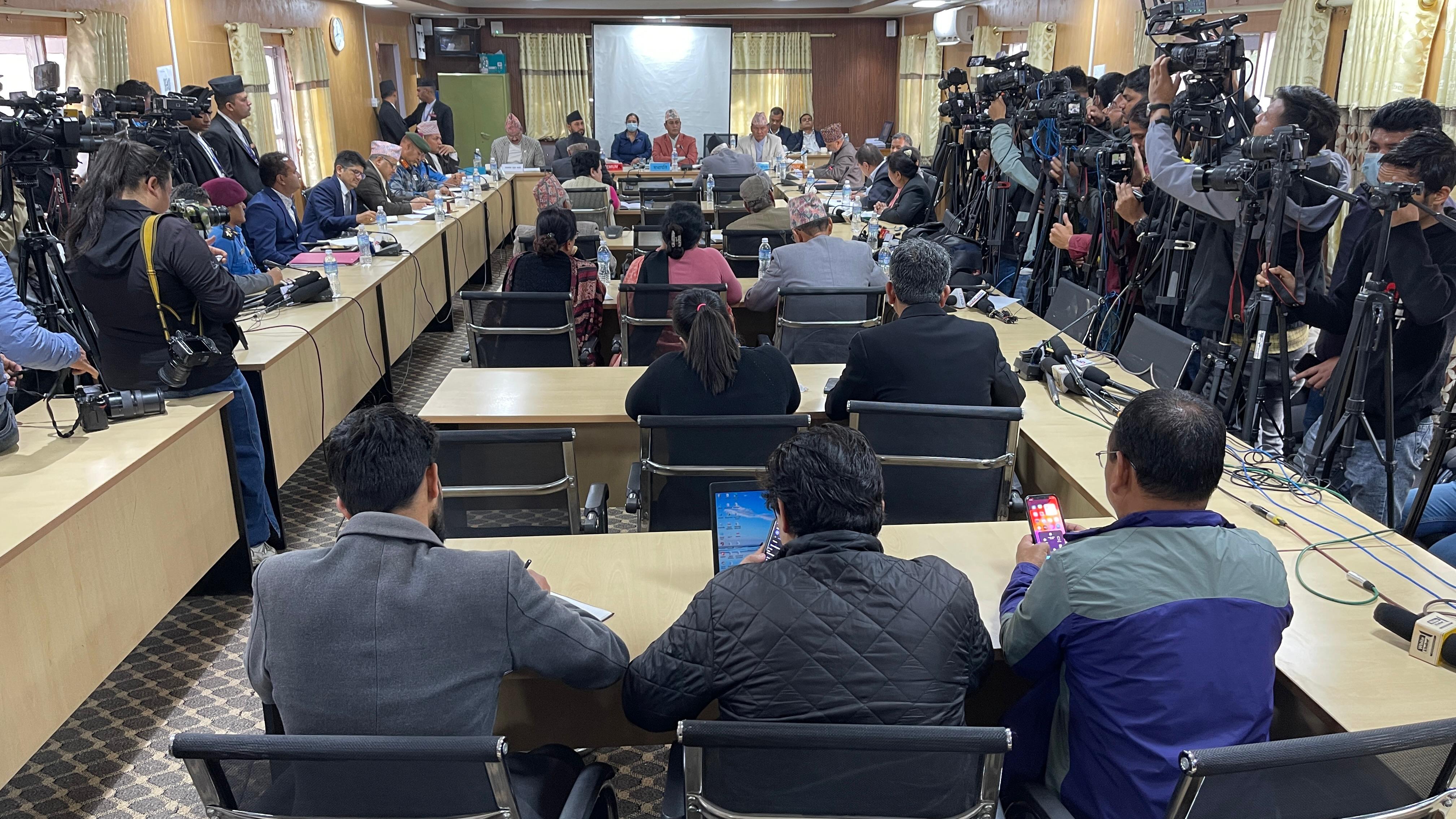 दुई संसदीय समिति बैठक आज, दुवैमा विधेयकमाथि छलफल गर्ने तयारी