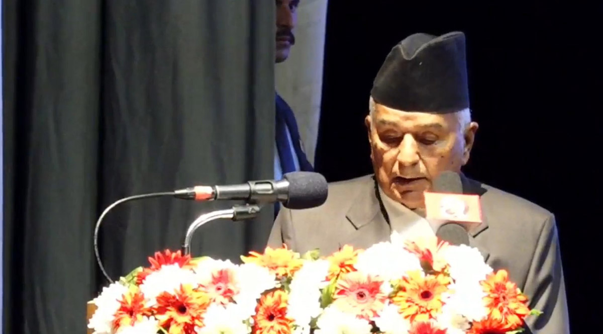 पर्यटकीय पर्वतारोहणको विकास र प्रवर्द्धन आवश्यक : राष्ट्रपति पौडेल