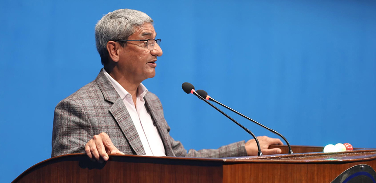 भूकम्पबाट प्रभावित ठाउँमा स्थायी आवास निर्माण जारी छ : गृहमन्त्री