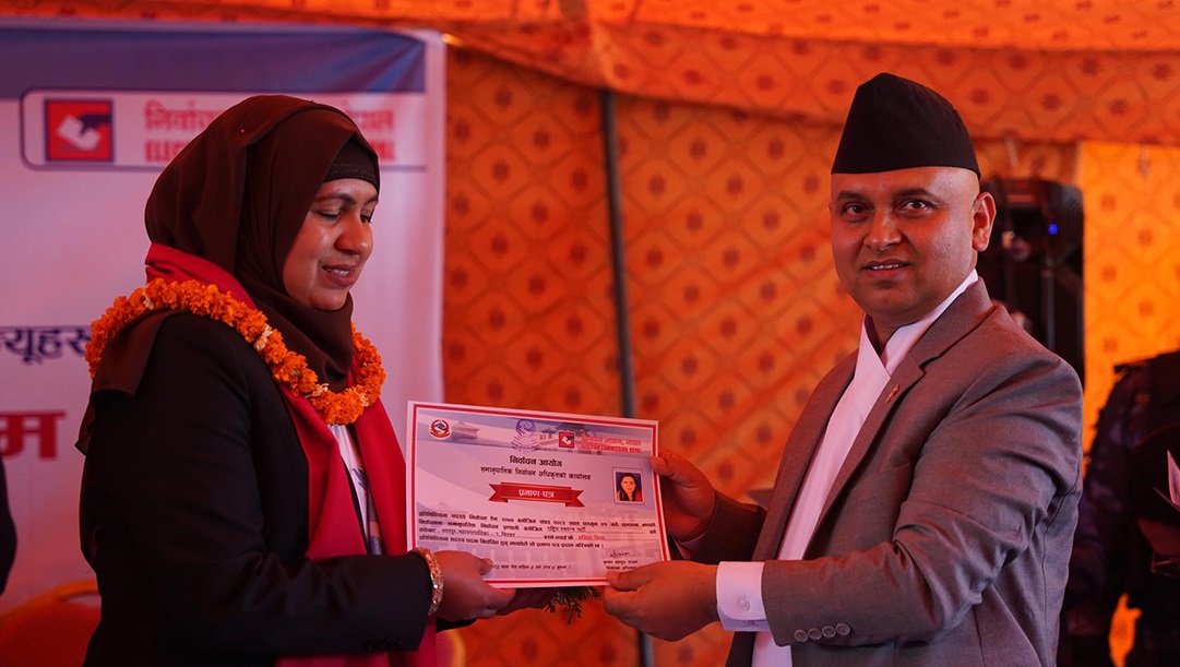 ११० जना समानुपातिक सांसदले बुझे प्रमाणपत्र