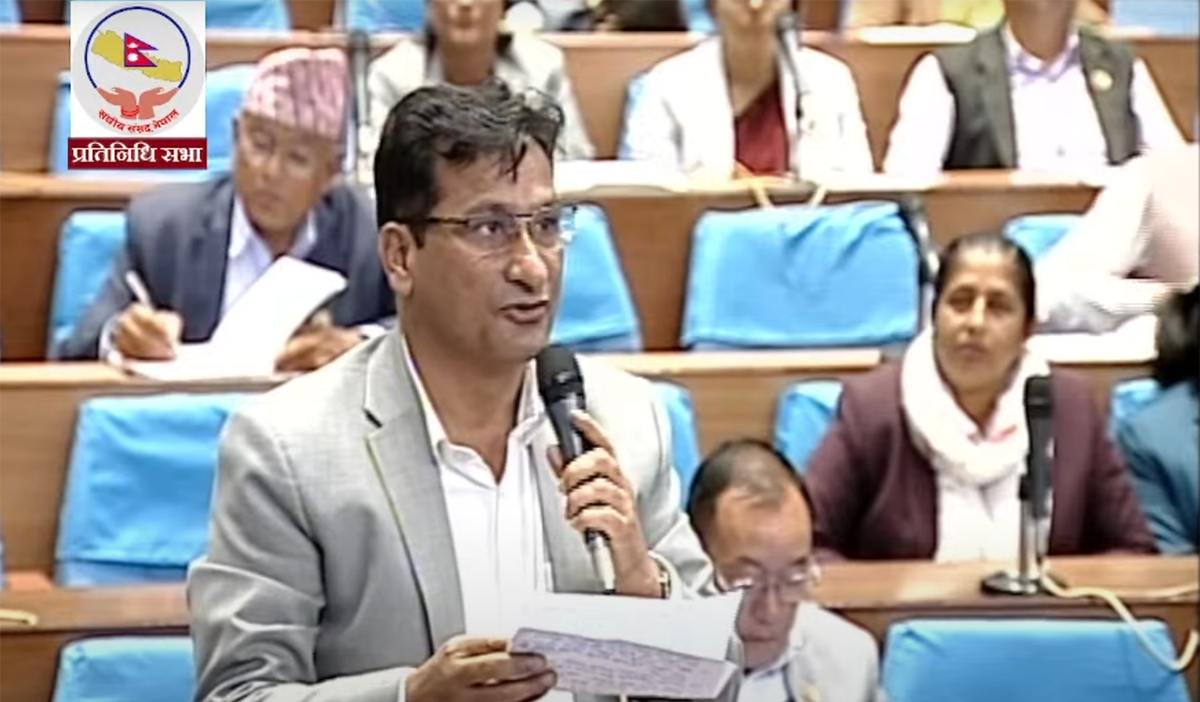 सरकार समस्याको समाधान ठाडो आदेशबाट खोज्दैछ : सांसद बस्नेत