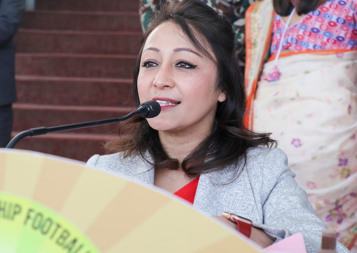 नेपाल–चीन मैत्रीपूर्ण फुटबल खेलमार्फत जनस्तरको कूटनीति मजबुत : मन्त्री श्रेष्ठ