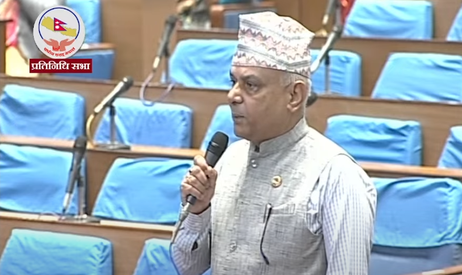 सदनमा गालीगलौज गर्ने काम बन्द नभए प्रतिवादमा उत्रने छौं : श्याम घिमिरे