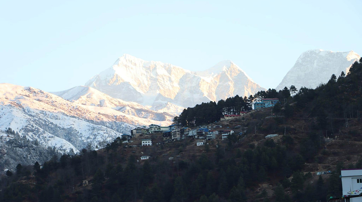 हिमपातसँगैको वर्षाले सोलुखुम्बुका किसान हर्षित