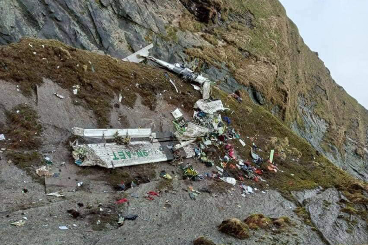 जोमसोममा दुर्घटनाग्रस्त जहाजमा चालक दलको त्रुटि