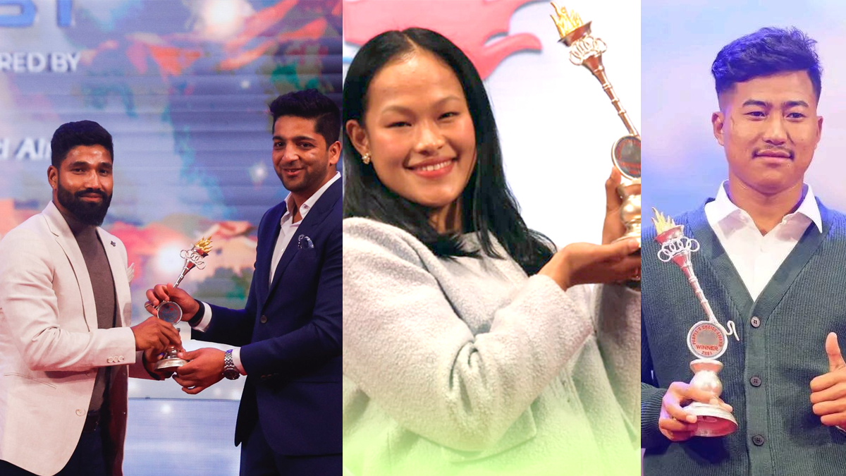 एनएसजेएफ स्पोर्ट्स अवार्ड : दीपेन्द्र र एरिका उत्कृष्ट, हिमाल सुनारीलाई पिपल्स च्वाइस