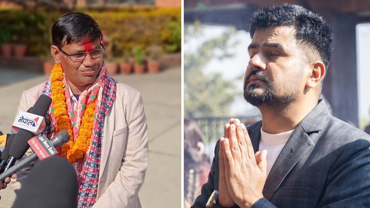 भक्तपुर २ मा रास्वपाका  राजीव खत्री र नेकपाका दीपशिखाले दर्ता गराए उम्मेदवारी 