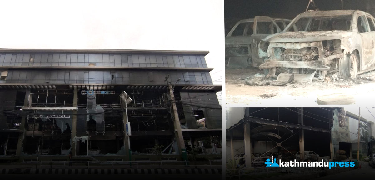 तस्बिरमा हेर्नुस् कंलकीदेखि माइतीघरसम्मको अवस्था