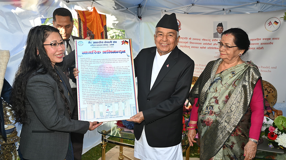 एकपटकको नेपाली सधैंलाई नेपाली : राष्ट्रपति पौडेल