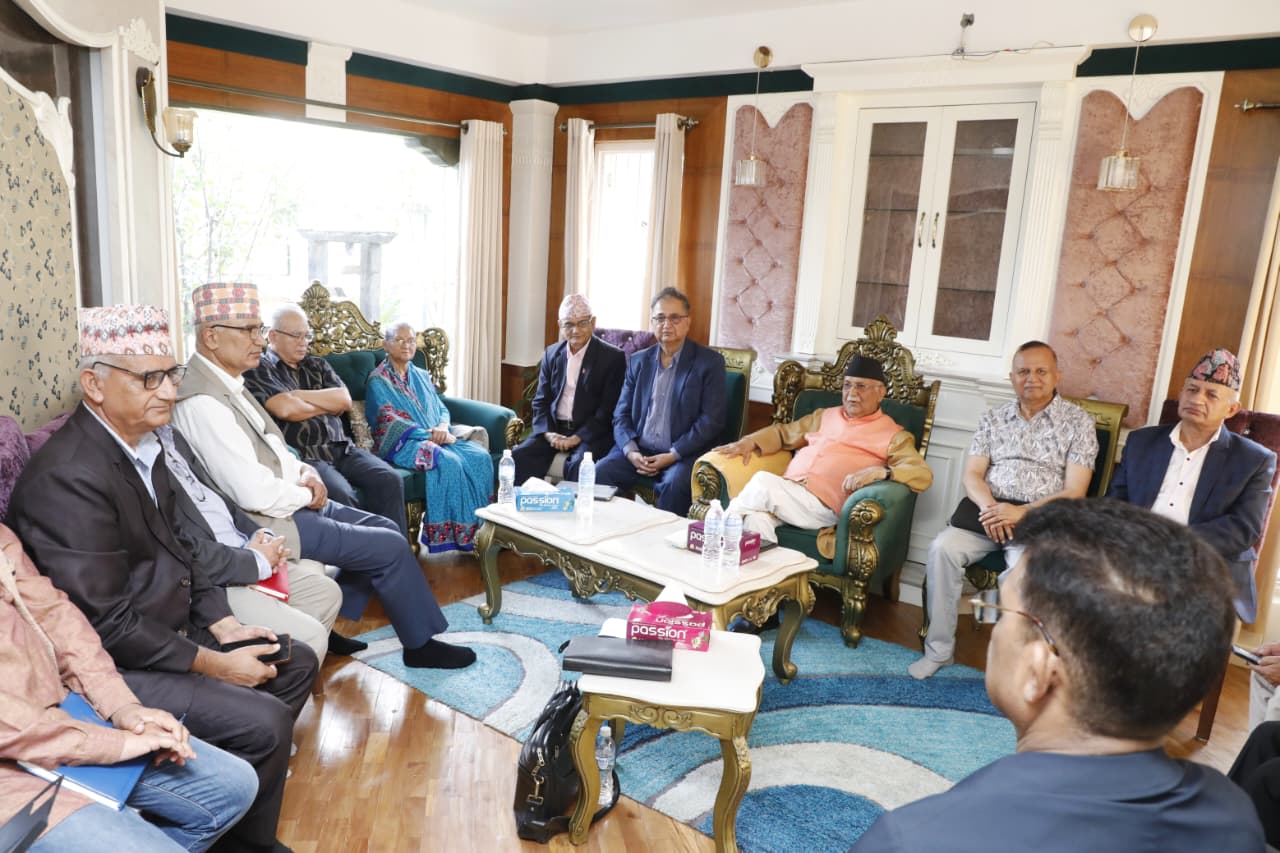 एमाले सचिवालय बैठक गुण्डुमा सुरु 