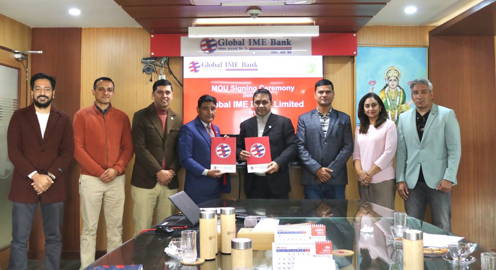 ग्लोबल आइएमई बैंकले साना तथा लघु उद्यमरव्यवसायमा कर्जा विस्तारका लागि डिएआई–उदय परियोजनासँग सहकार्य गर्ने