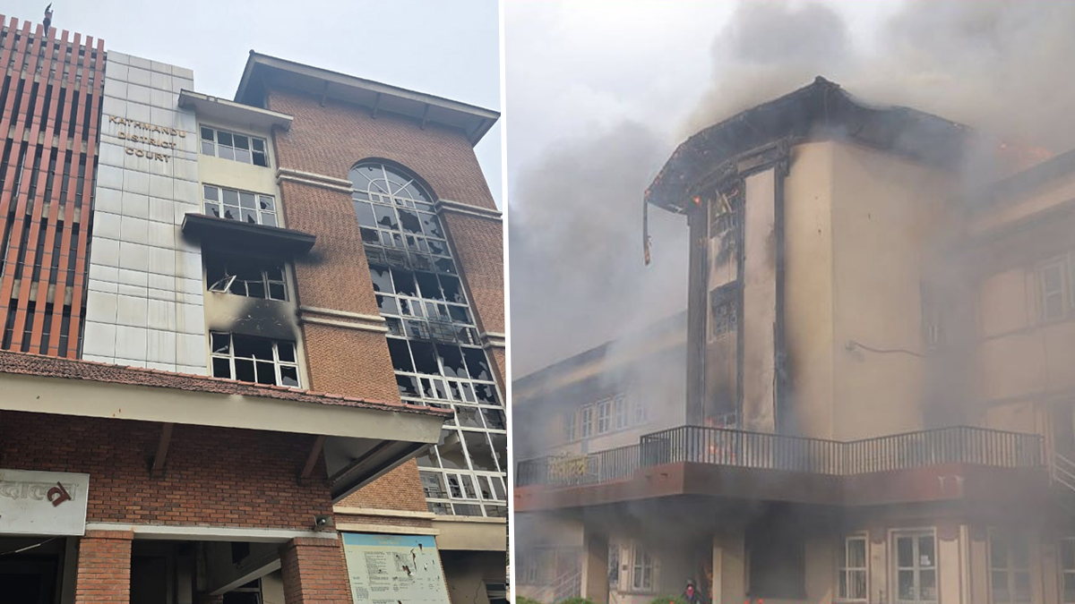 सर्वोच्च र जिल्ला अदालतले दिए आगजनी, तोडफोड र लुटपाटमा जाहेरी