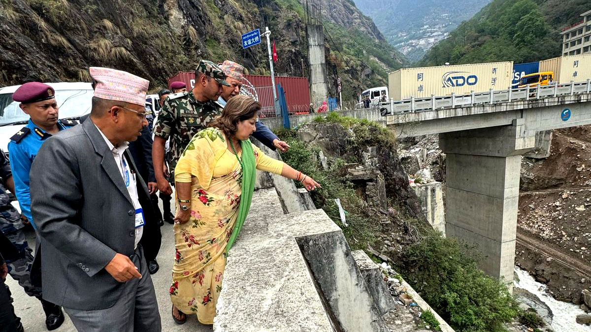 तातोपानी नाकालाई थप व्यवस्थित गर्न परराष्ट्रमन्त्रीको निर्देशन