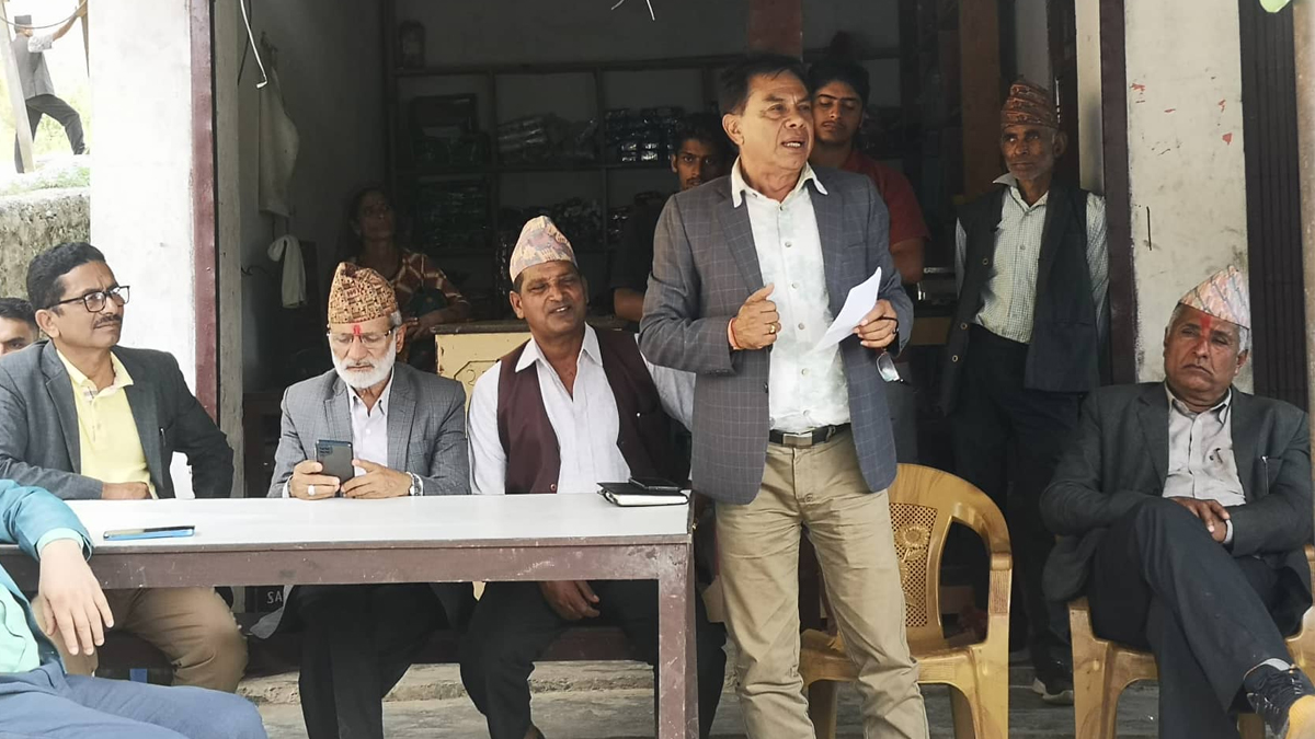 ओली प्रवृति बिरुद्ध सबैजना एक हुन आवश्यक : उम्मेदवार जोशी 