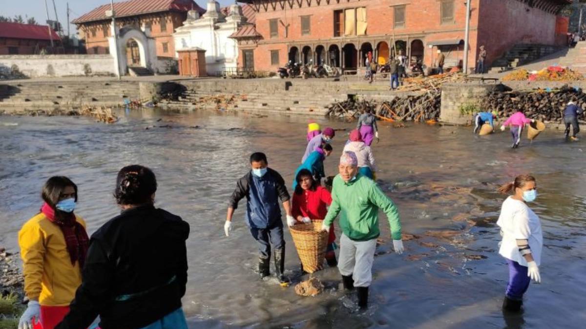 वाग्मती सफाइको पाँच सय हप्ता : २० हजार टन फोहर निकालियो