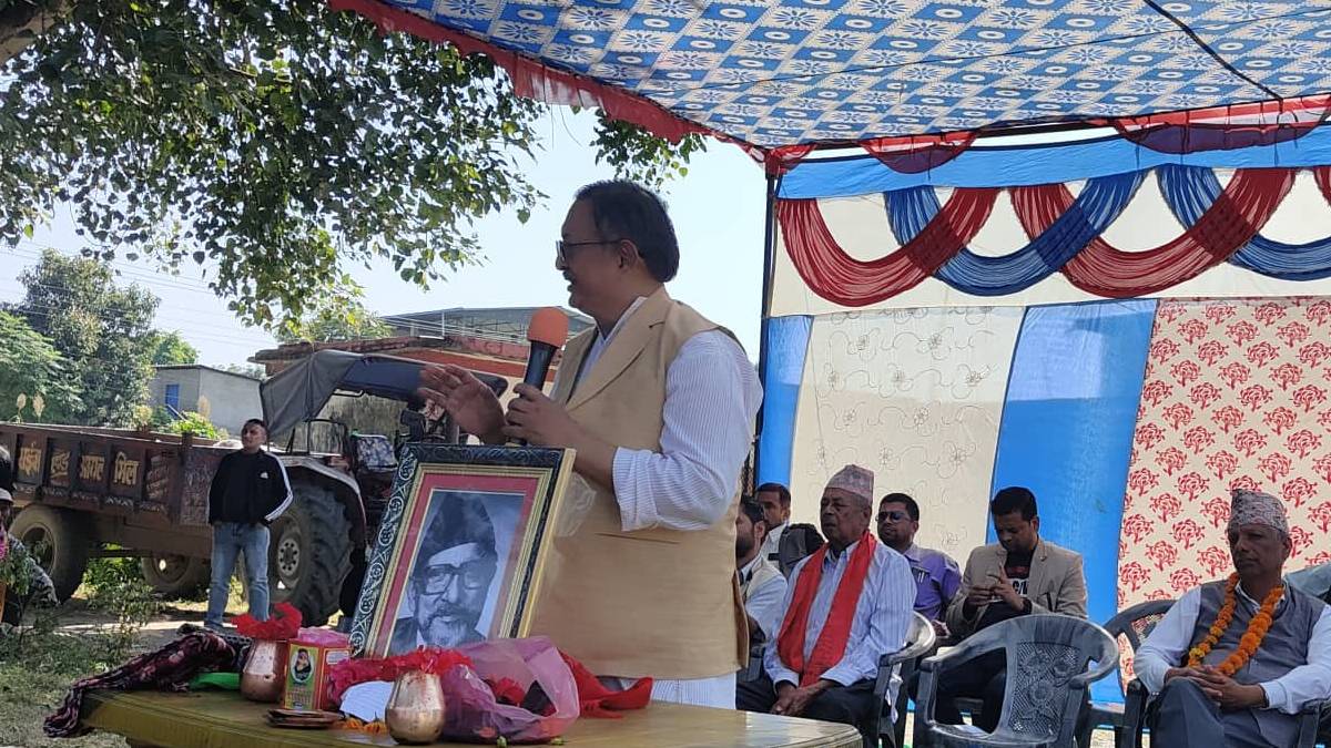 स्थानीयको उठिबास लाग्नेगरी मोतिपुर औद्योगिक क्षेत्रको काम अघि बढ्दैन : गृहमन्त्री खाण