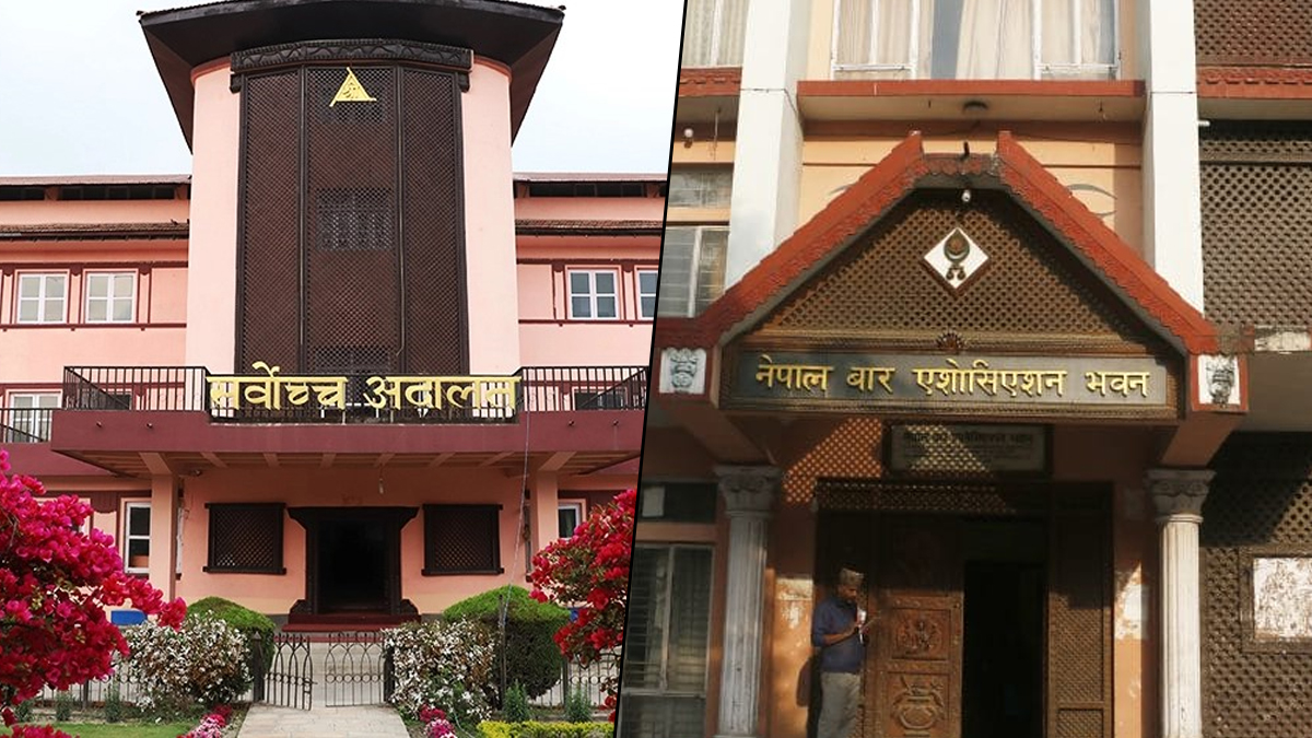 बार-बेन्च द्वन्द्व फेरि बल्झिने संकेत 