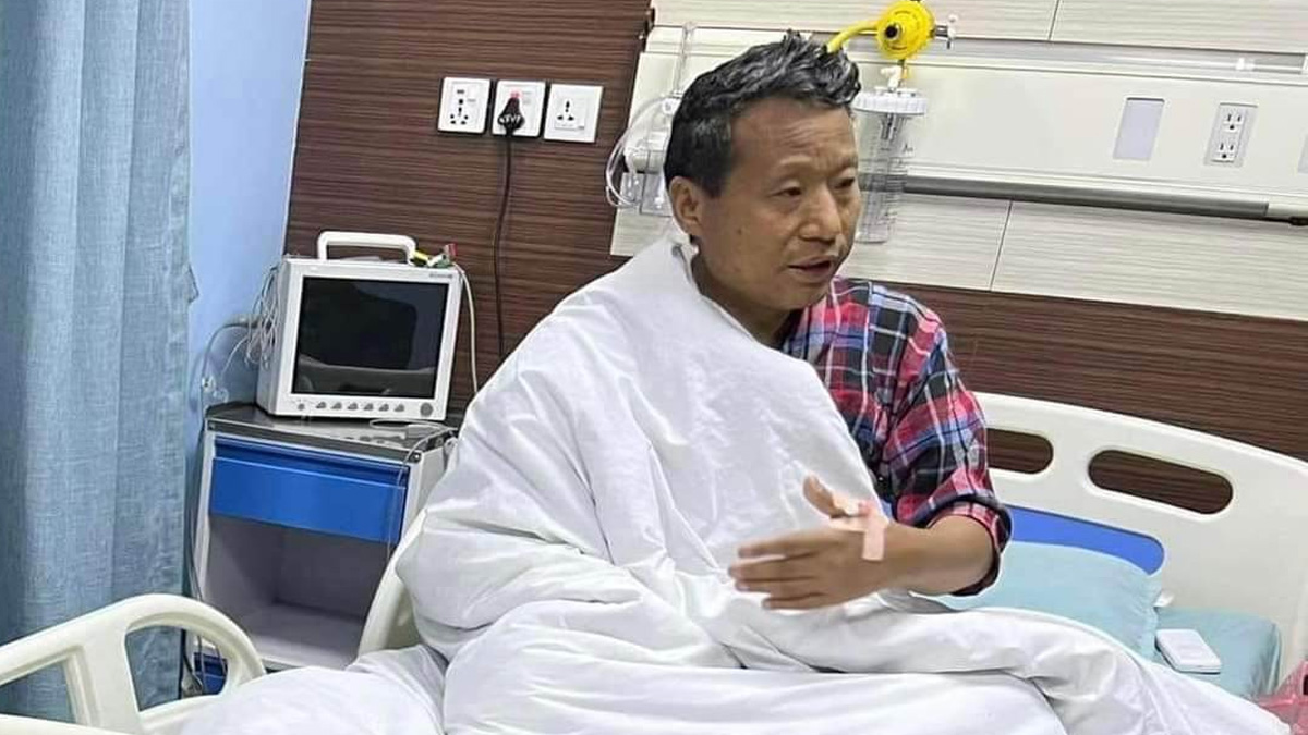 माओवादी नेता वर्षमान पुन अस्पतालबाट डिस्चार्ज 