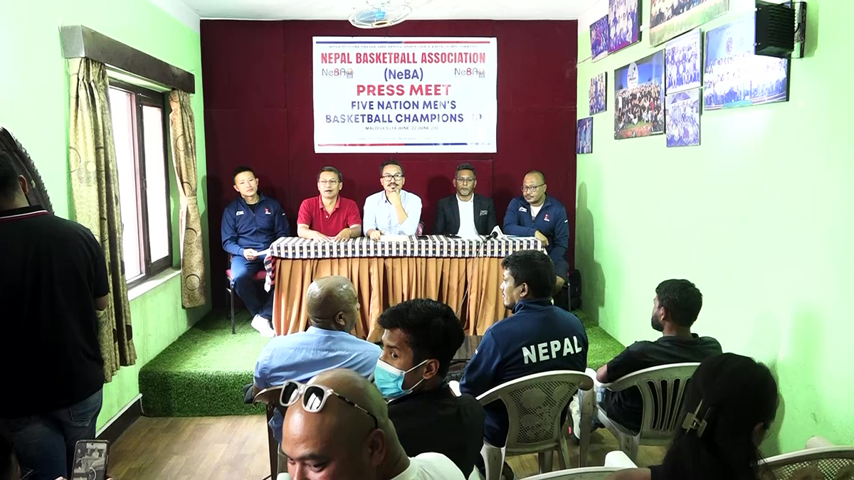 नेपालले माल्दिभ्समा आयोजना हुने फाइभ नेसन्स पुरुष बास्केटबलमा सहभागिता जनाउने
