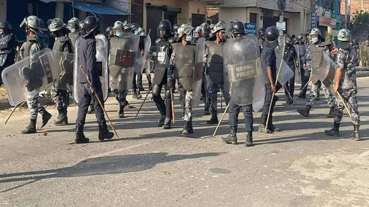 महोत्तरीको भंगाहामा कर्फ्यू