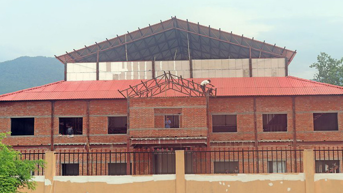 लुम्बिनी प्रदेशसभा भवन निर्माणको काम अन्तिम चरणमा
