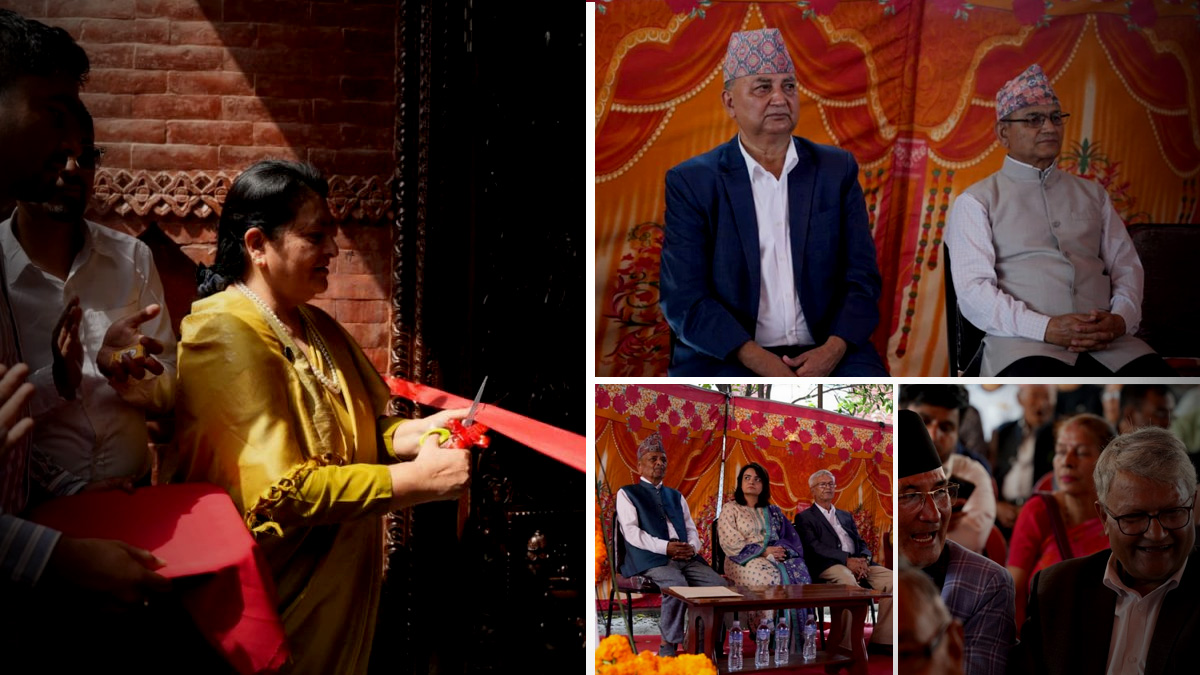 पूर्वराष्ट्रपति भण्डारीको सम्पर्क कार्यालय उद्घाटनमा को–को पुगे?