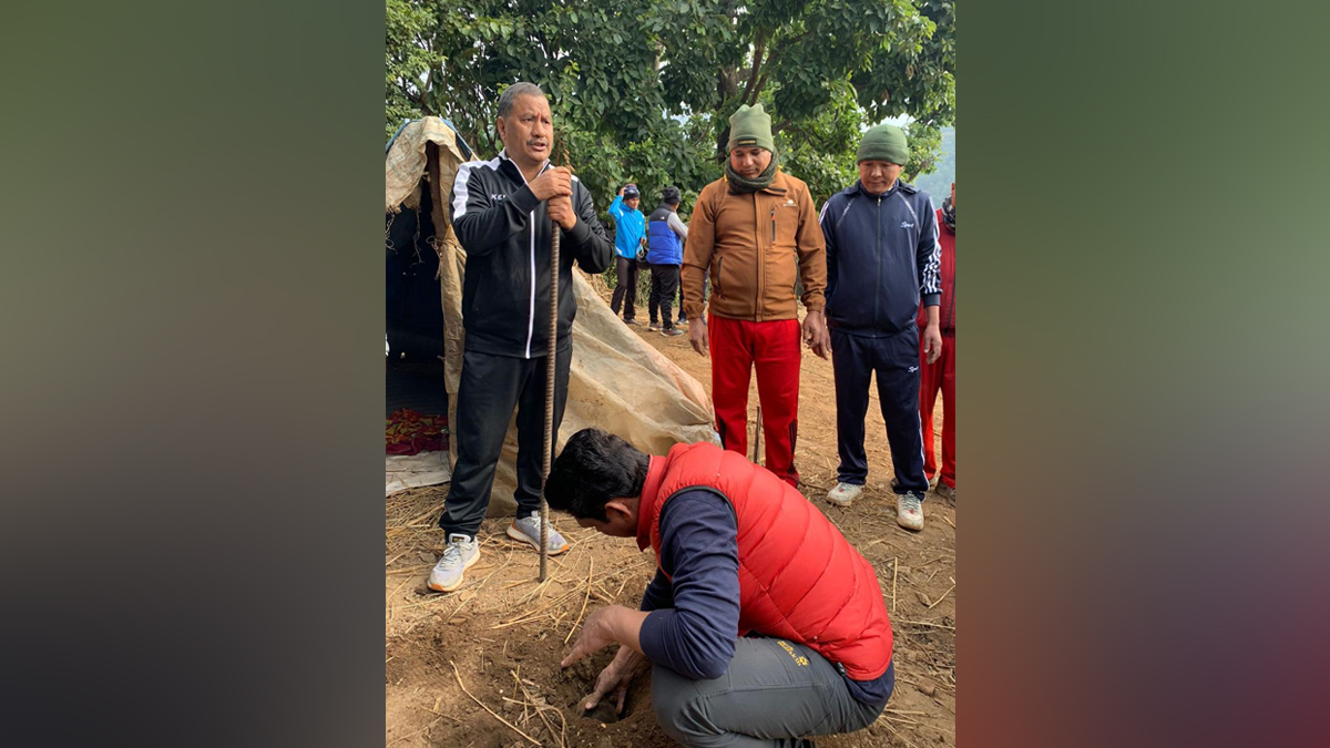 जाजरकोटको नलगाडबाट विप्लवले गरे भुकम्प पुनर्निर्माणको उद्घाटन 
