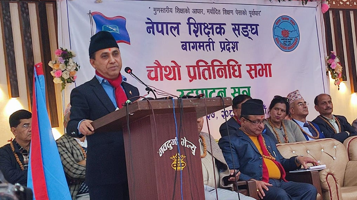 ‘नेपाल कहिले बन्दैन’ भन्ने मनोविज्ञान भत्काउनु पर्छ : महामन्त्री शर्मा