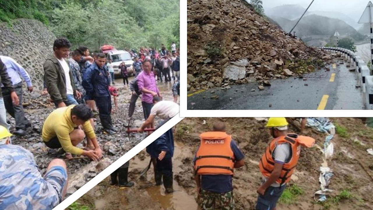 अवरुद्ध राजमार्ग पूर्ण रुपमा सञ्चालनमा आउन समय लाग्ने