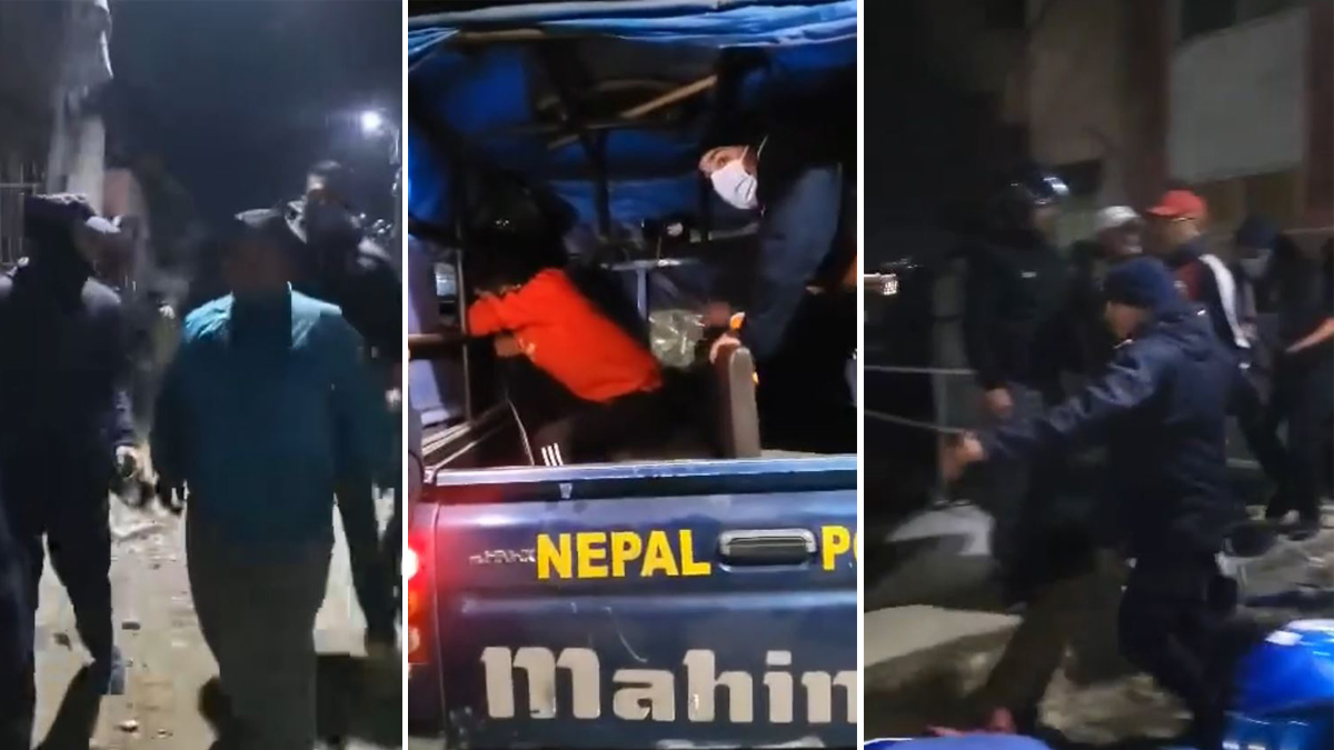 काठमाडाैं क्षेत्र नं ५ मा रकम बाँड्दै गरेकाे अवस्थामा एमालेका प्रदेशसभा उम्मेदवारसहित तीन जना पक्राउ (भिडियाे)