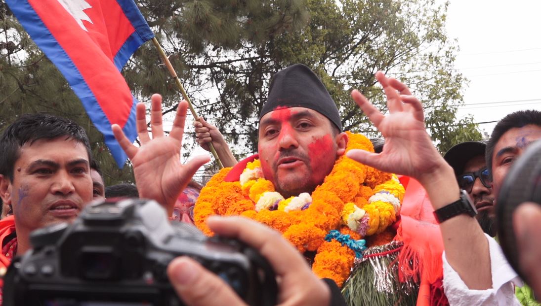 ललितपुर–२ मा जितेपछि जगदीश खरेलले भने- यो सिंगो ललितपुरको जित हो