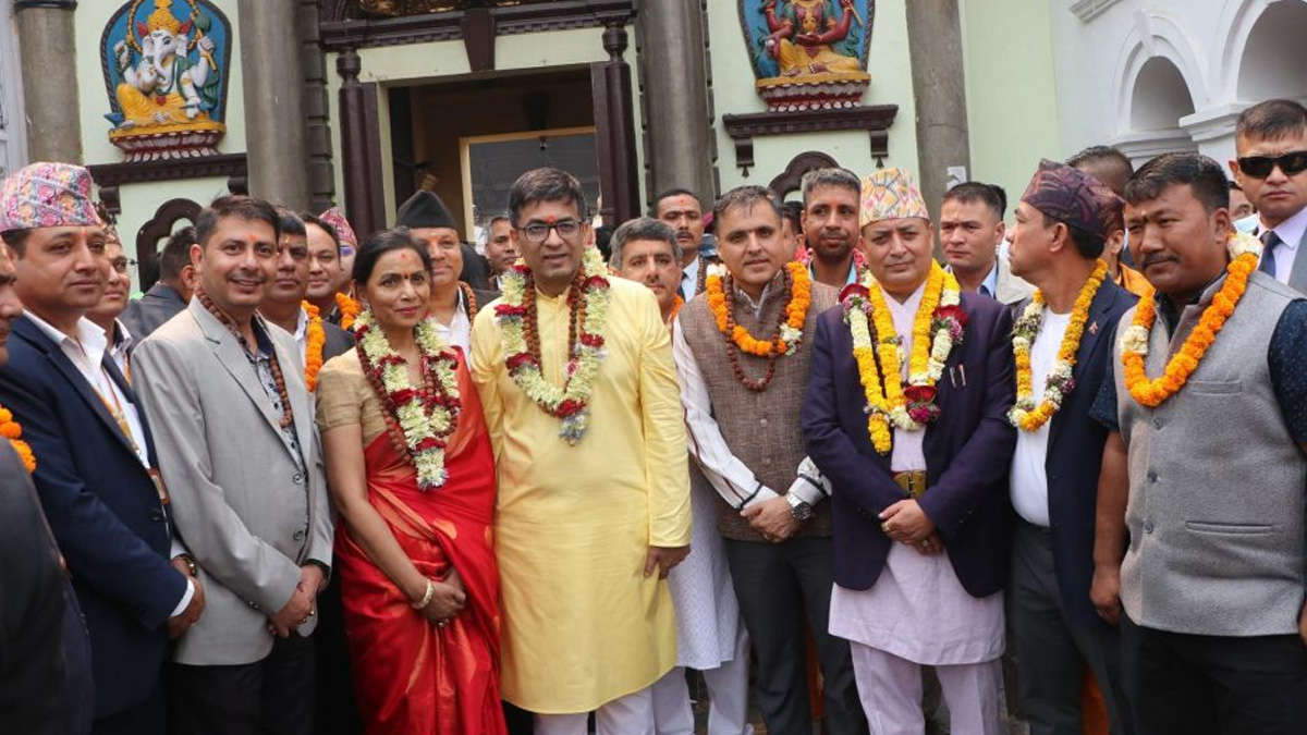 भारतीय प्रधानन्यायाधीशद्वारा पशुपतिनाथको दर्शन 