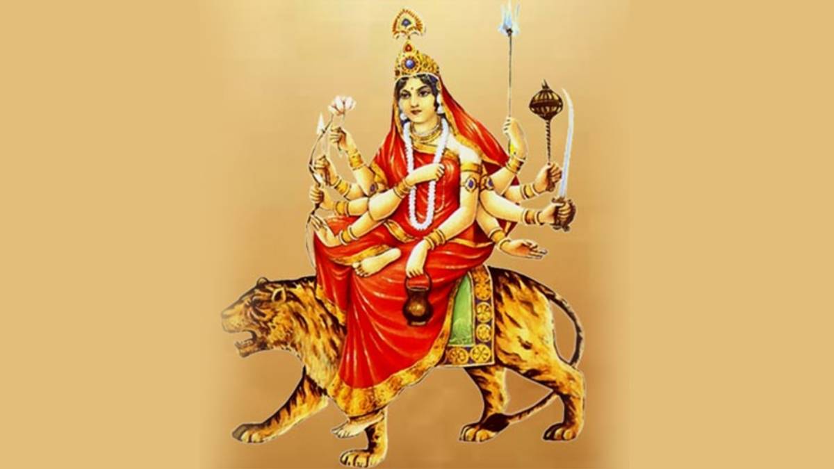 दशैंको तेस्रो दिन आज चन्द्रघण्टा देवीको पूजा–आराधना गरिँदै