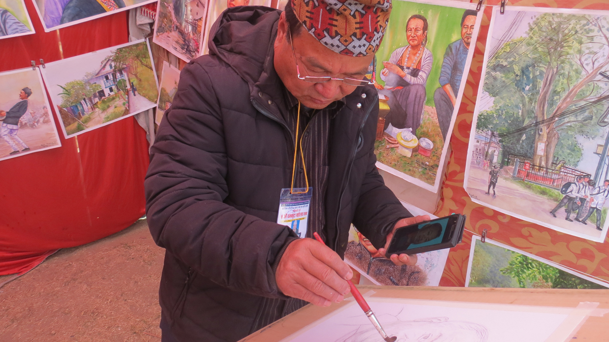 साेखमा सीमित मोफसलको चित्रकला